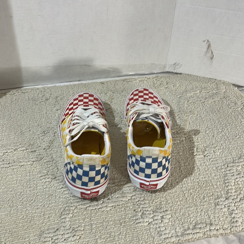 Vans multicolor size 5 youth good Condition - Picture 4 of 12
